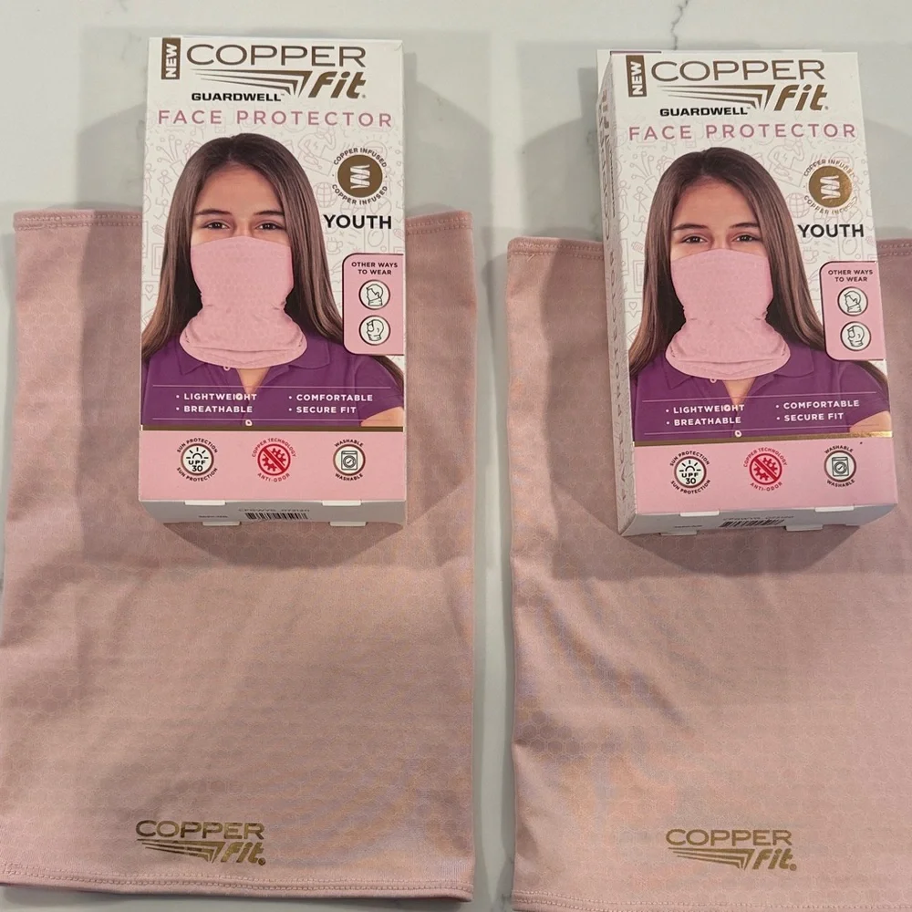Youth Snow and Cold Face Protector - Pink